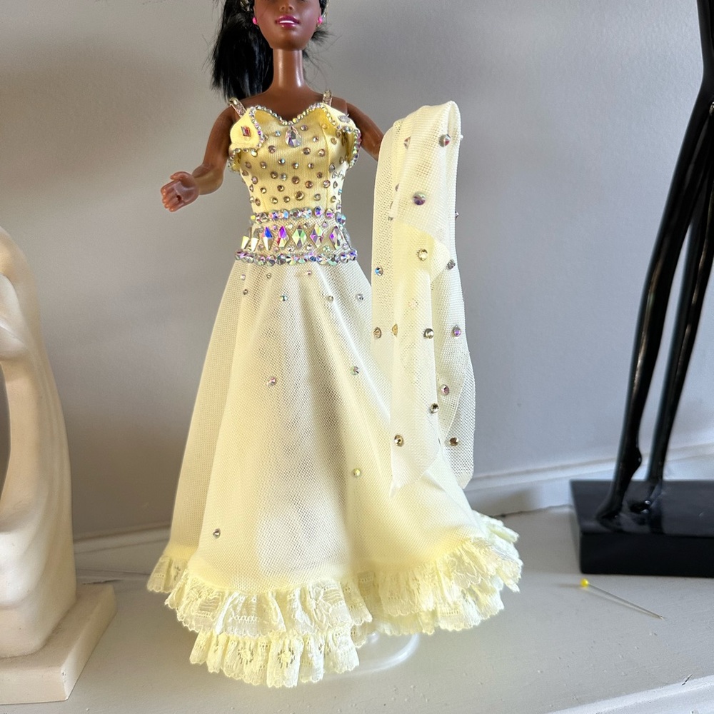 Ballroom Barbie, Lady Charlie, smooth/standard ballroom gown